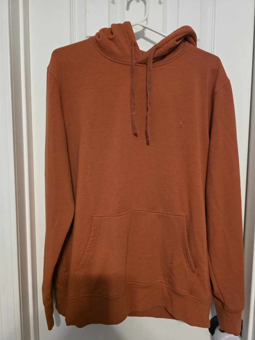 Tailorbyrd Men's Crewneck Hoodie - Rust Orange